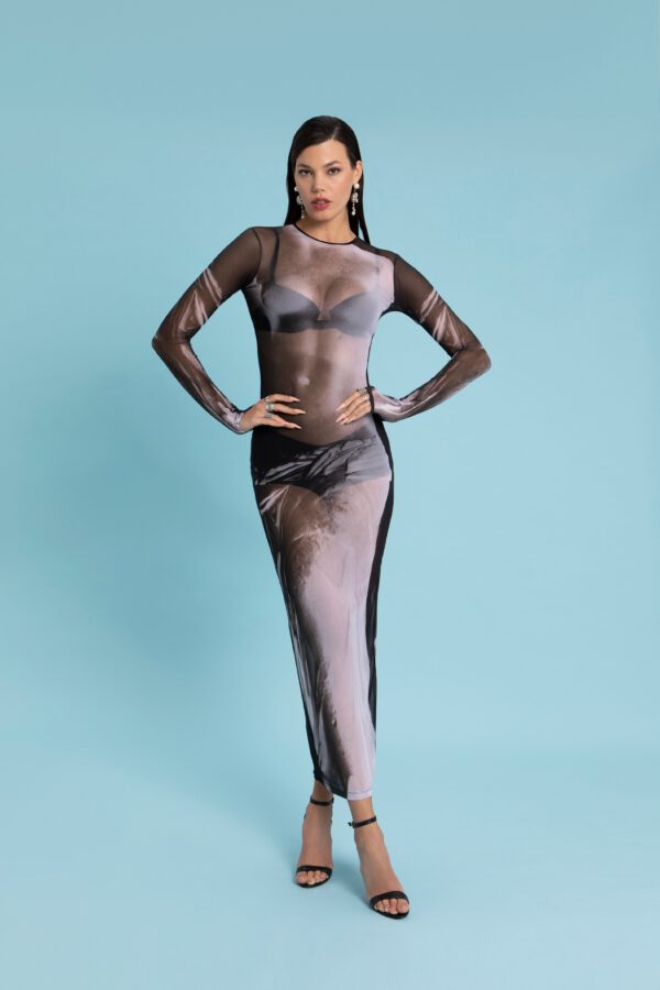 VESTIDO MINERVA ESTAMPA AFRODITE